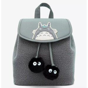 Studio Ghibli® My Neighbor Totoro Sherpa Slouch Mini Backpack - NWT